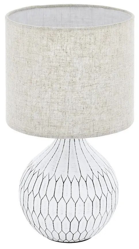 Eglo 99332 - Stolná lampa BELLARIVA 1xE27/40W/230V
