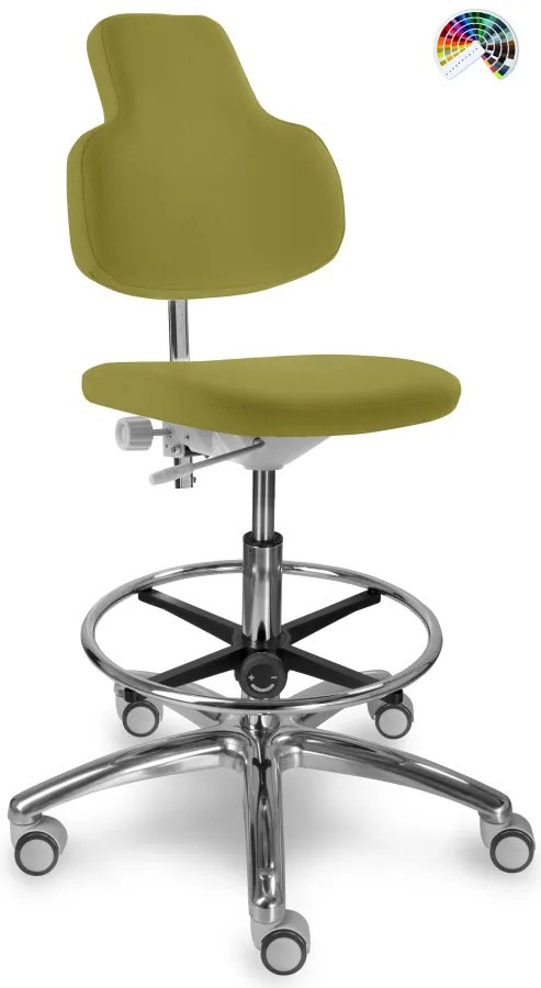 MAYER Zdravotnícka stolička 2206 G DENT čalúnenie LIMA koženka