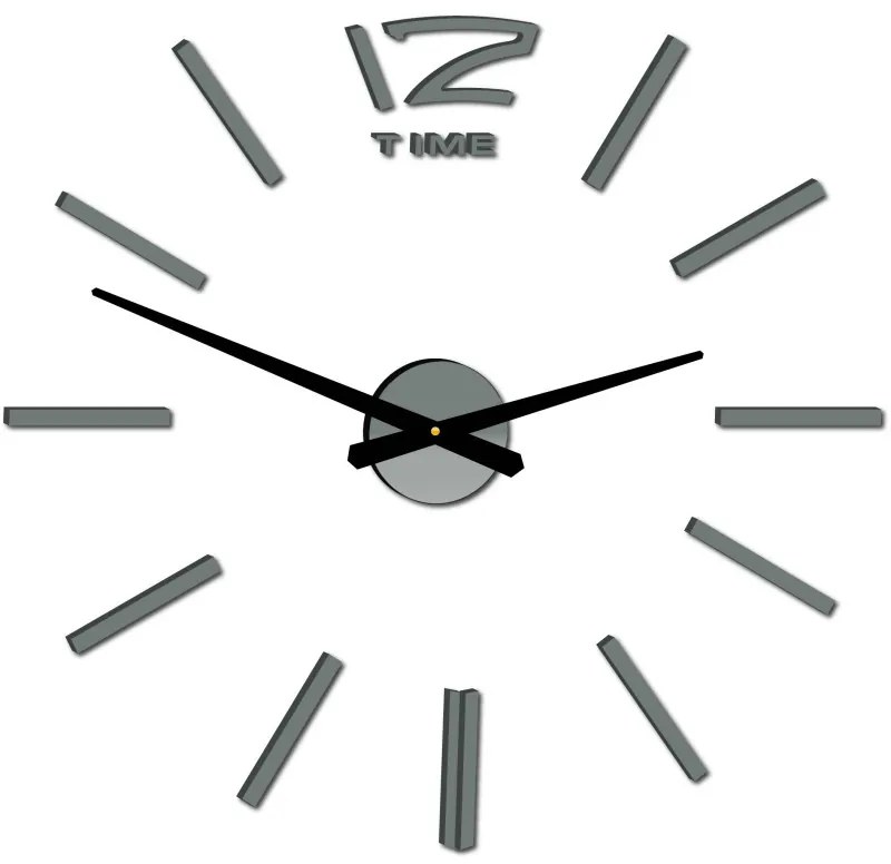 Dekoratívne nalepovacie hodiny na stenu I SENTOP 12S003