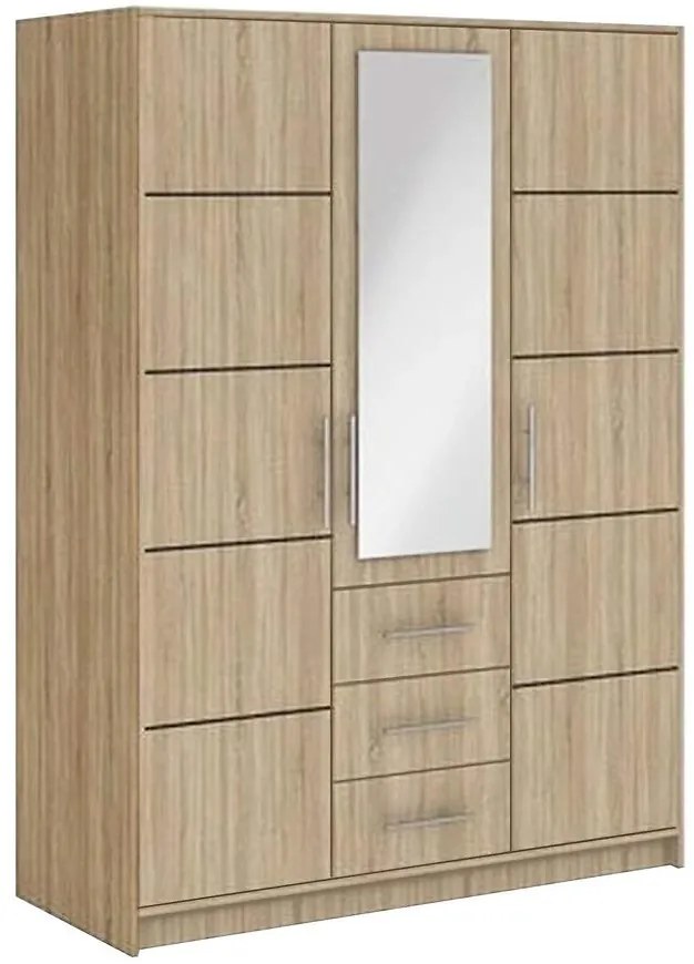 Skriňa Bali D3 147 cm dub sonoma
