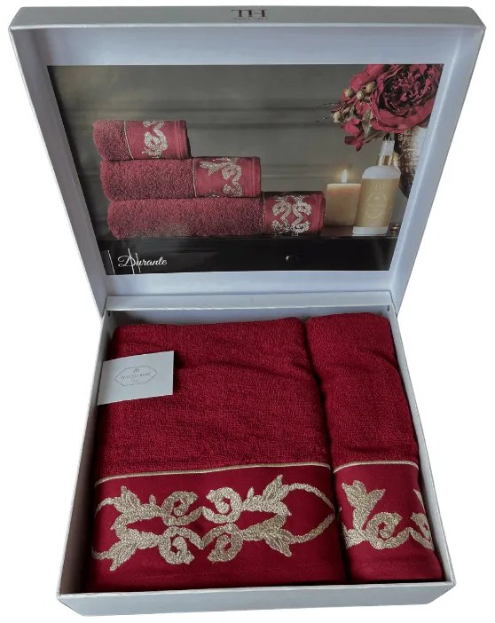 Soft Cotton Osuška a uterák DURANTE v darčekovom balení, 2 ks