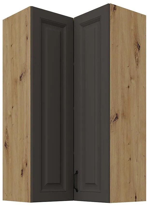 Skrinka do kuchyne Stilo grafit matná/artisan 60x60 GN-108 2F (90°)