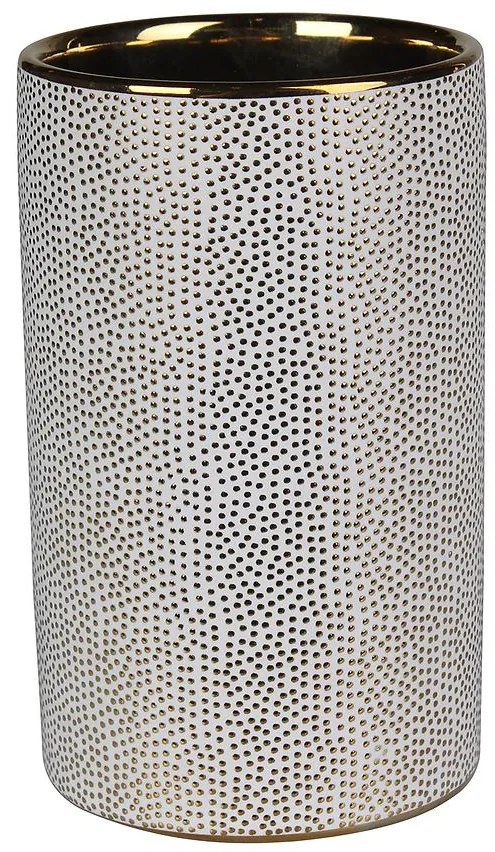 Pohár Snake bielo zlatý