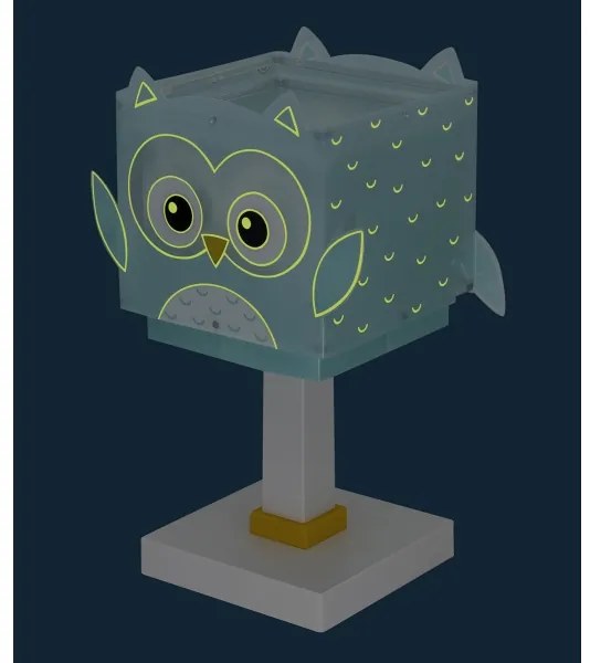 Dalber 64391 - Detská lampička LITTLE OWL 1xE14/8W/230V