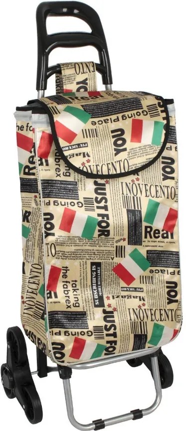 Inny Béžová nákupná taška do schodov "Italy"