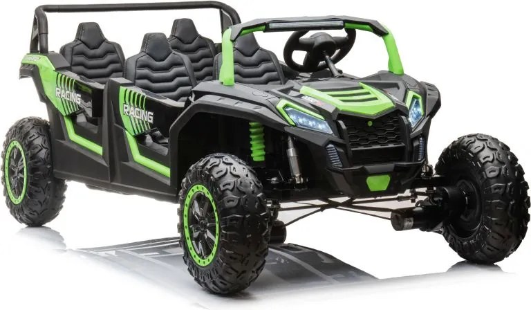 LEAN CARS Elektrická bugina Buggy A033 4x4 24V zelená