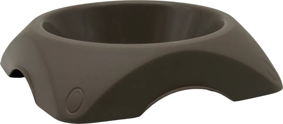BAMA Plastová miska pre psov a mačky 0,8 l Farba: Hnedá