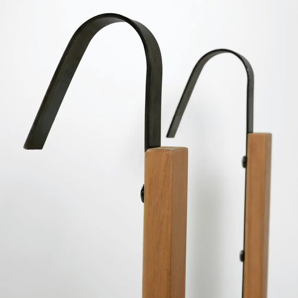 Závesný balkónový stolík z masívneho dreva 40x42 cm Amarilis – Kave Home