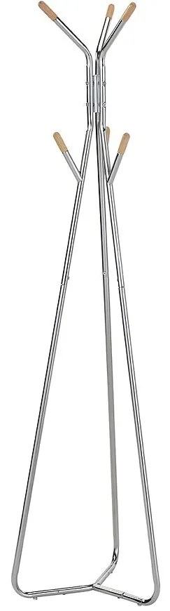 Vešiak Gc6741 Chróm/Prirodzené