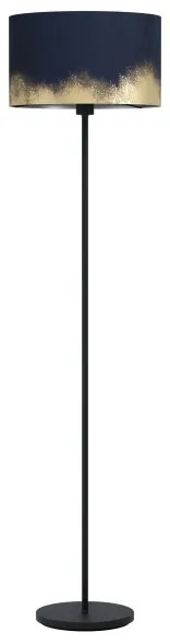 Eglo 39976 - Stojacia lampa CASUARITA 1xE27/40W/230V modrá/zlatá