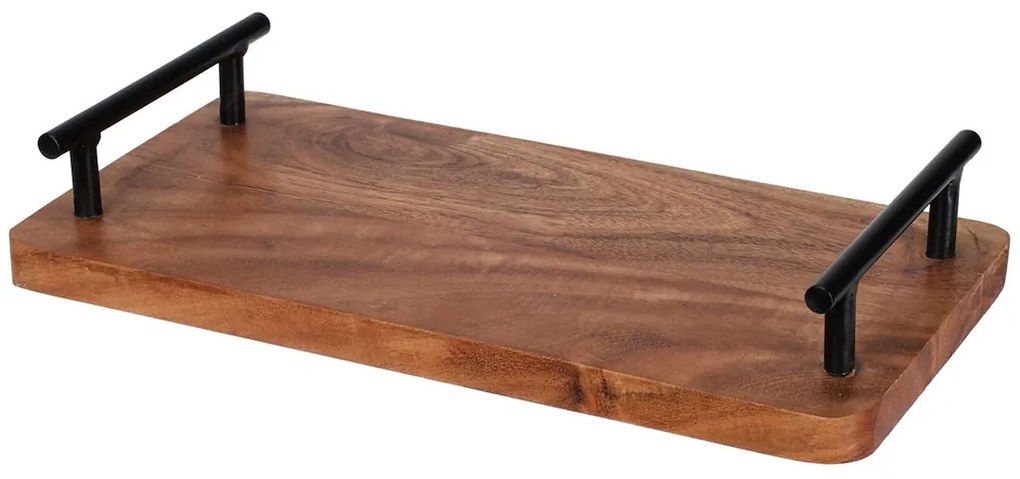 Drevený servírovací podnos Elle, 30x15 cm
