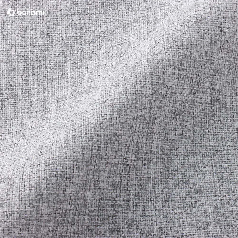 Svetlosivá rozkladacia pohovka do "U" Miuform Dazzling Daisy, ľavý roh