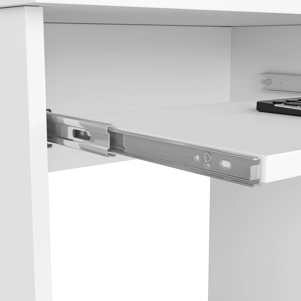 Voľne stojaci stôl Star biely