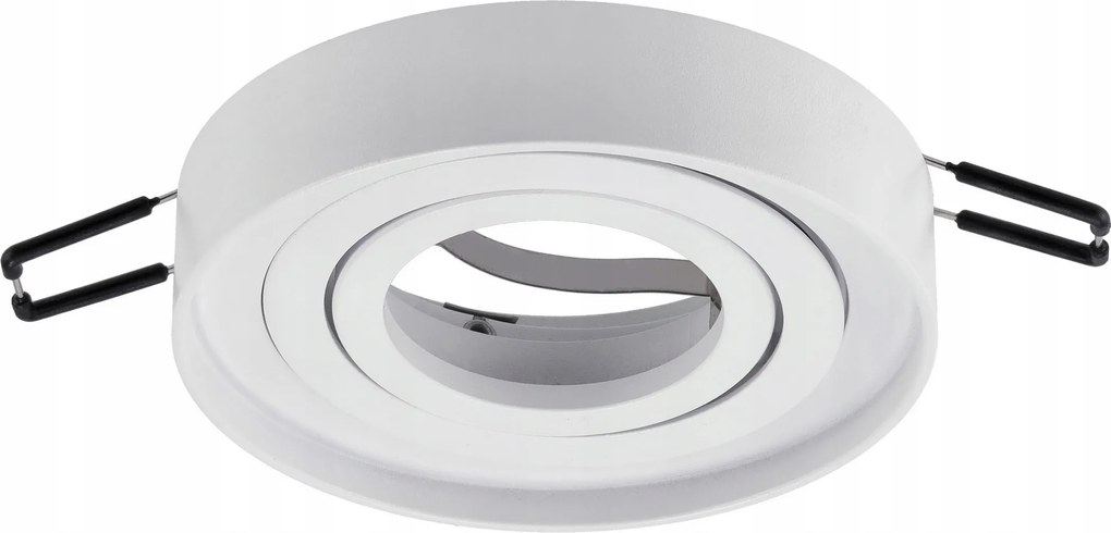 Pohyblivé zapustené svietidlo GU10 s 3w žiarovkou - teplá farba