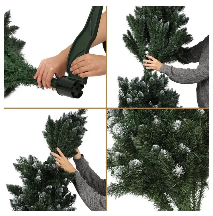 Supplies vianočný stromček Jedľa 220 cm - zasnežené konce