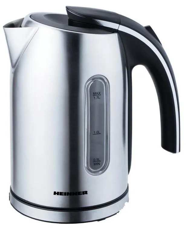 Heinner PF-70 - Rýchlovarná kanvica 1,7 l 2200 W/230 V matný chróm