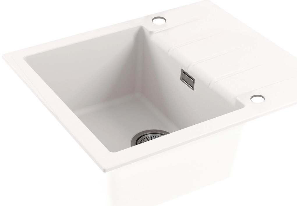 ALVEUS CZ CADIT 10 bílý 11 + pop up sifon 590x500x198 mm
