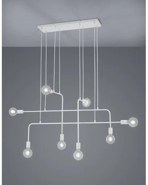 Trio - Luster na lanku CONNOR 8xE27/10W/230V