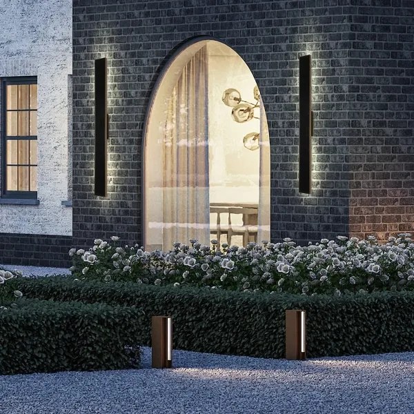 Brilagi - LED Solárne nástenné svietidlo SUN LED/5,5W/3,7V 100 cm 6000 mAh IP44