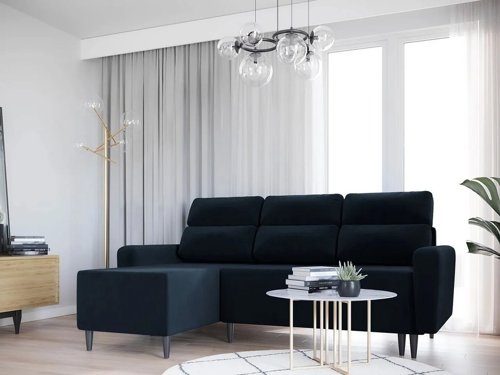 Rohová sedačka Folkeri, Dostupné poťahy: Manila 02, Strana: pravá