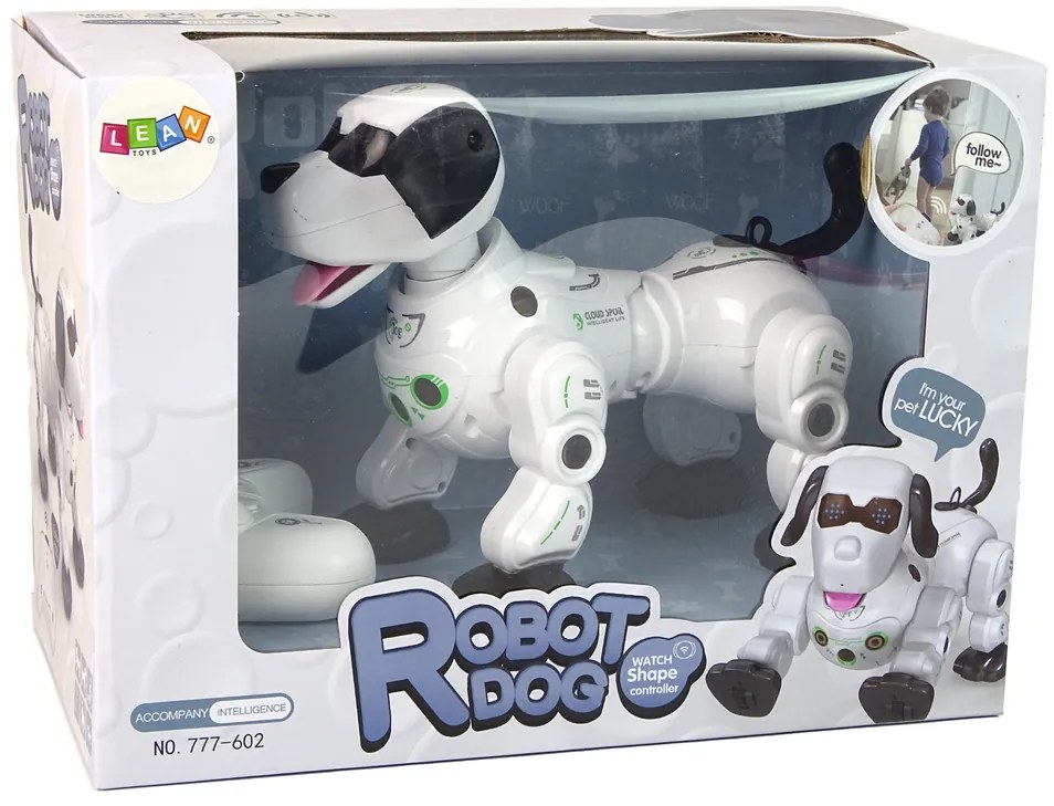 Lean Toys Interaktívny Robotický pes na diaľkové ovládanie