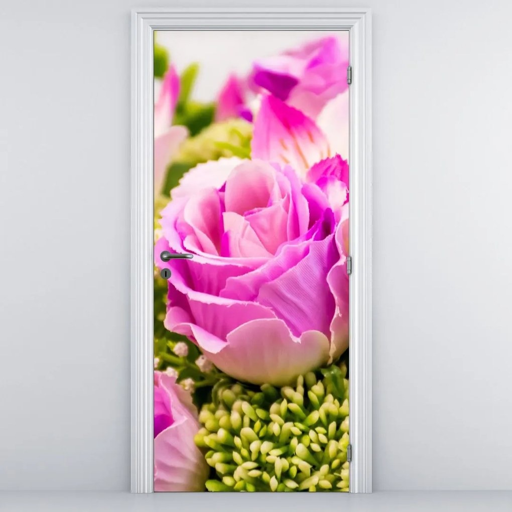 Fototapeta na dvere - Ruže (95x205cm)