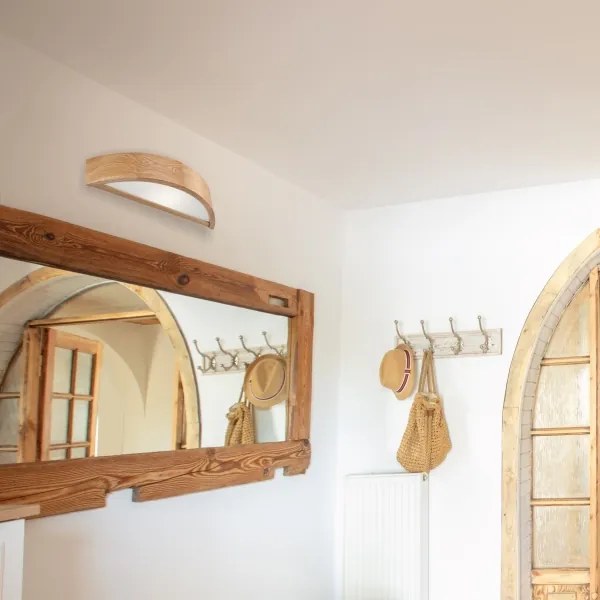 Nástenné svietidlo OAK 1xE27/60W/230V dub