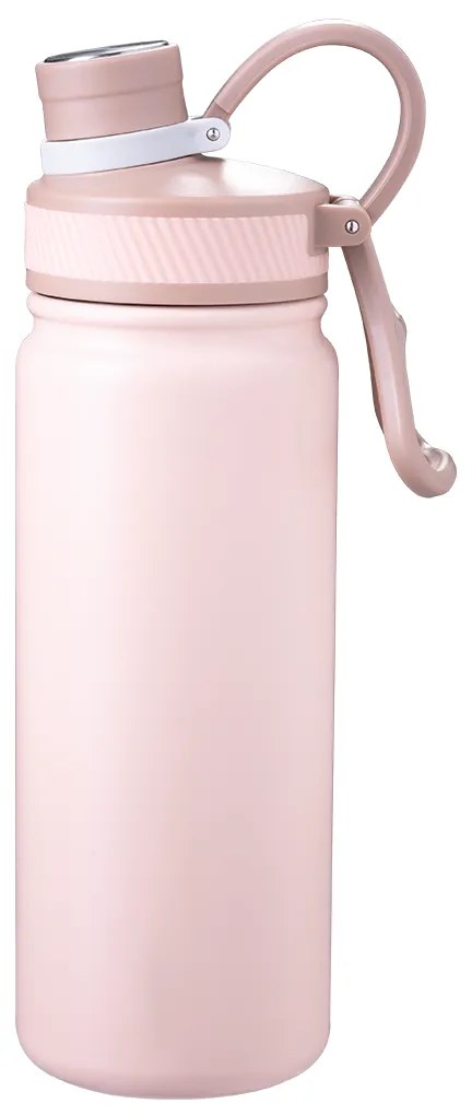 Fľaša z nehrdzavejúcej ocele 650 ml ružová matná - to Go - 596504