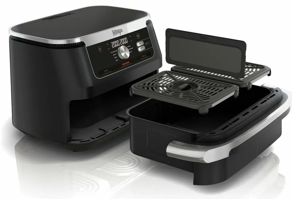 Ninja AF500EU teplovzdušná fritéza Foodi Flex Drawer, 10,4 l