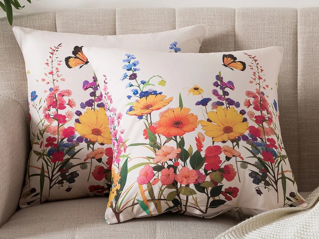 XPOSE® Set obliečok na vankúš PAVLÍNA (digitálna tlač) 43x43 cm - set 2 ks