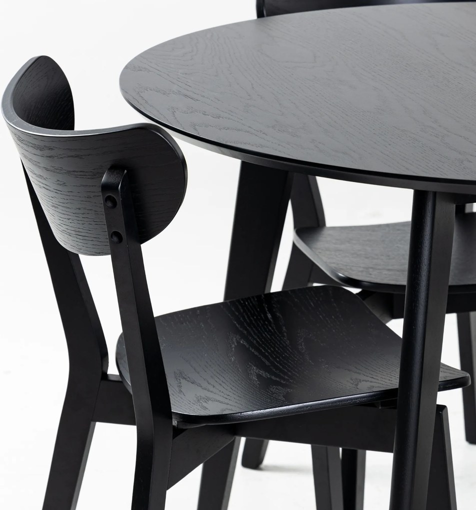 Jedálenský set Roxby čierny