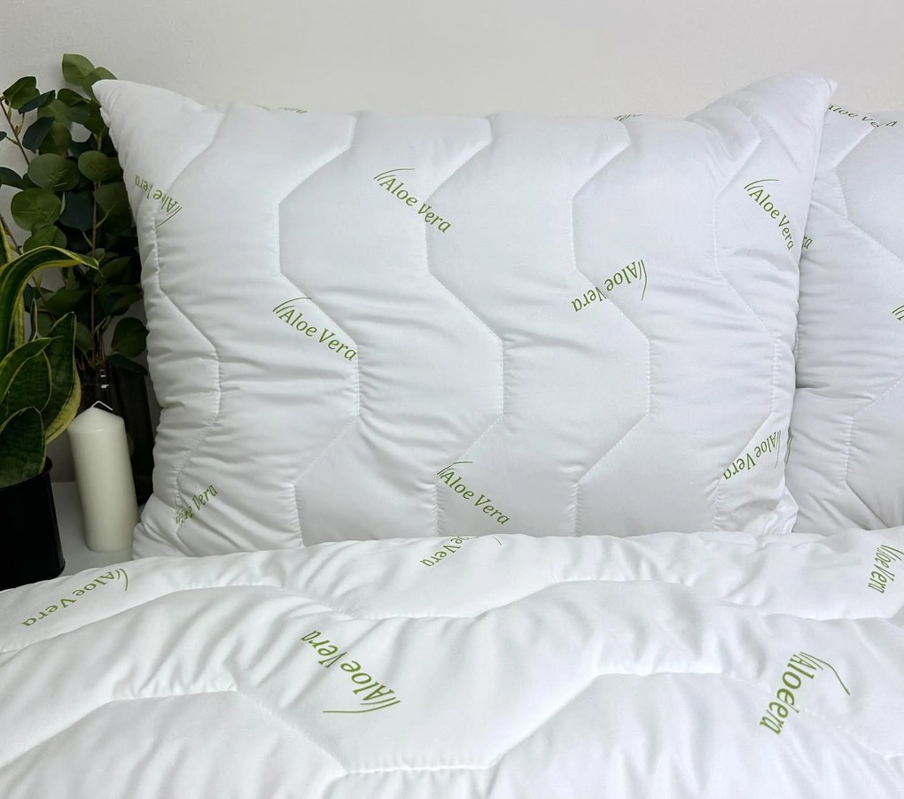 INTERMEDIC SK Aloe Vera Green vankúš 70x90 – príjemný, zdravý spánok, mäkký a hypoalergénny pre citlivú pokožku Veľkosť: 70x90 cm