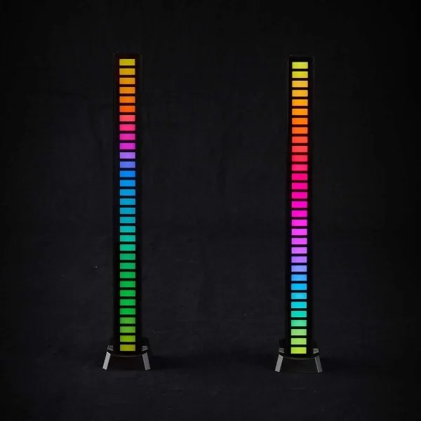 SADA 2x Nedis GALDP110BK - LED RGB Nabíjacia stolná lampa LED/250 mAh