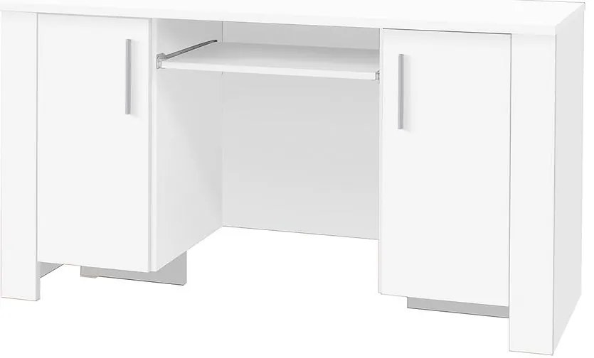 Písací stôl Cezar 17 biely