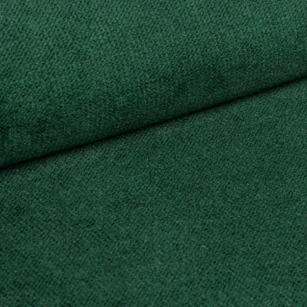 Čalúnená posteľ boxspring GLORIEN VELVET 160x200 cm tmavozelená Matrac: Matrac Bonell pružinový