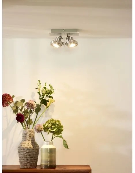 Lucide 17906/10/12 - LED bodové svietidlo LANDA 2xGU10/4,5W/230V chróm