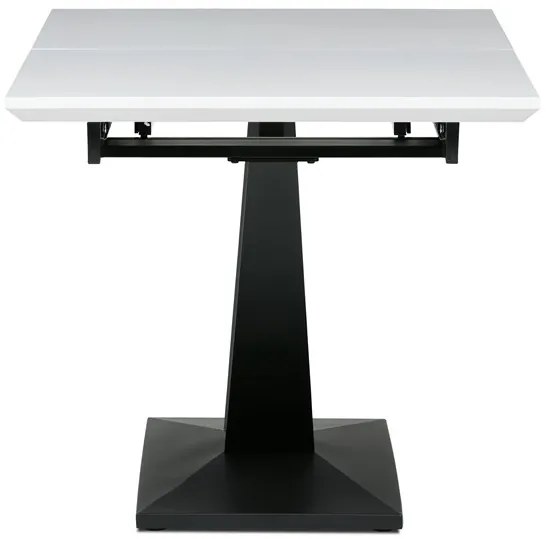 Autronic BONTEC Jedálenský stôl rozkladací 140-180x85 cm, mdf, biela, HT-W1630 WT Farba: Biela