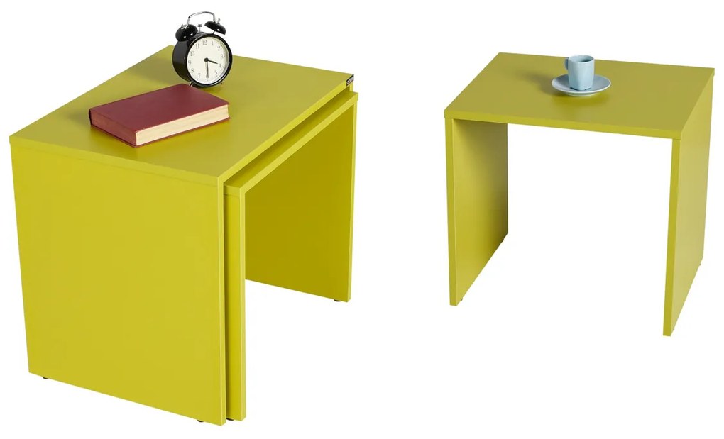 Odkladací stolík SHP Green, 3 ks