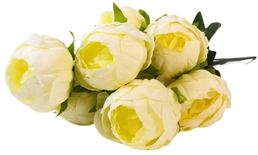 Kytica Magnólia 44cm biela A2130129