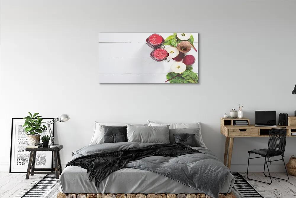 Obraz plexi Koktaily repa-jablko 125x50 cm