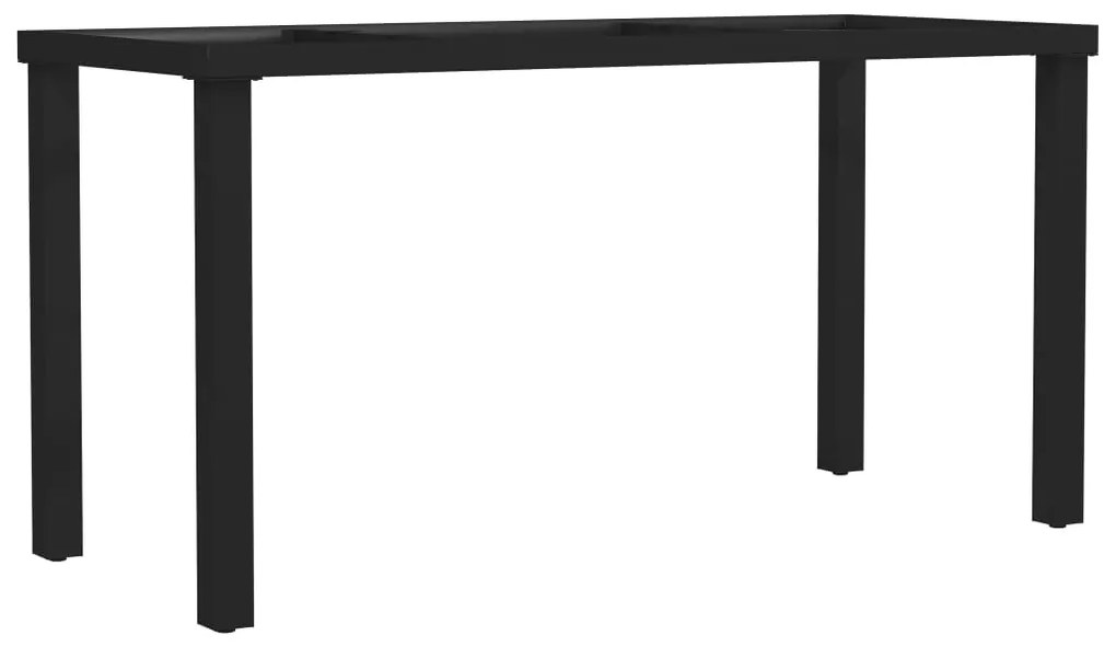 vidaXL Stolové nohy na jedálenský stôl, rám v tvare I 160x70x72 cm