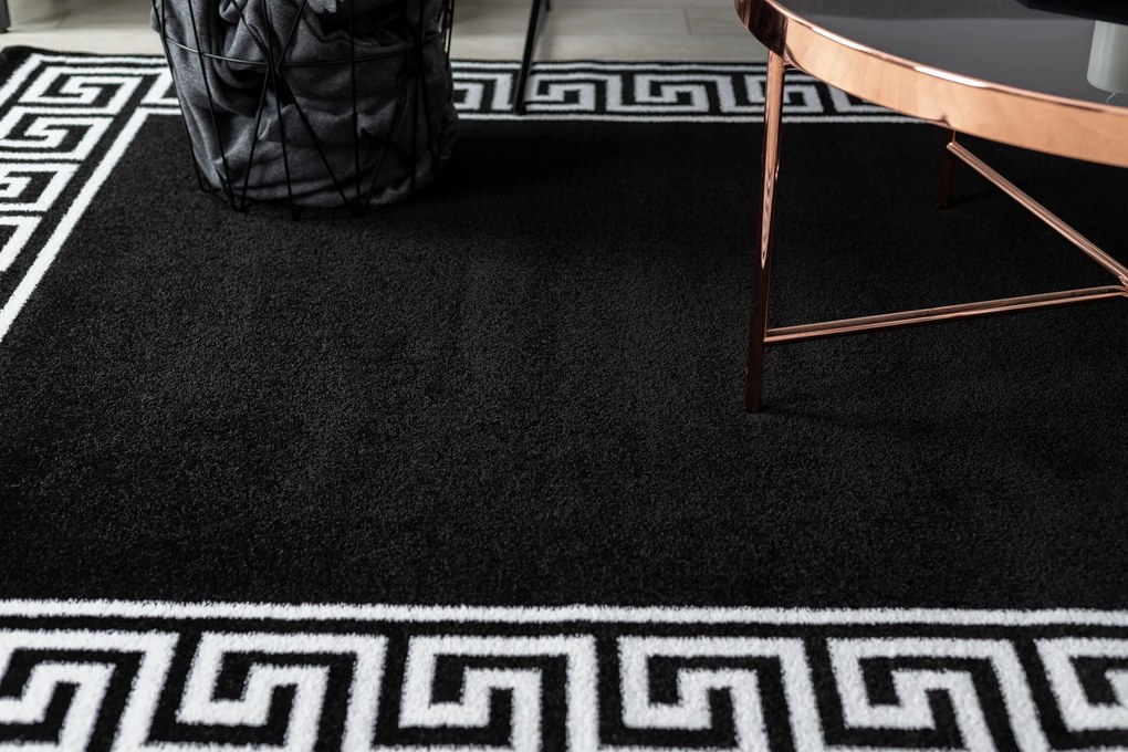 Koberec HAMPTON Grecos  Grécky , čierny