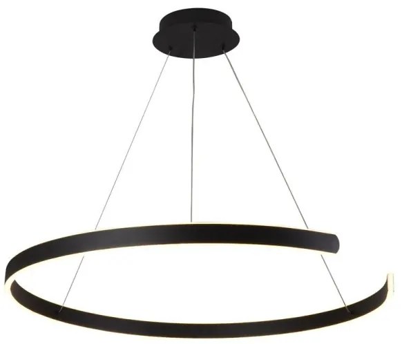 LED Stmievateľný luster na lanku LED/100W/230V 3000-6500K + diaľkové ovládanie