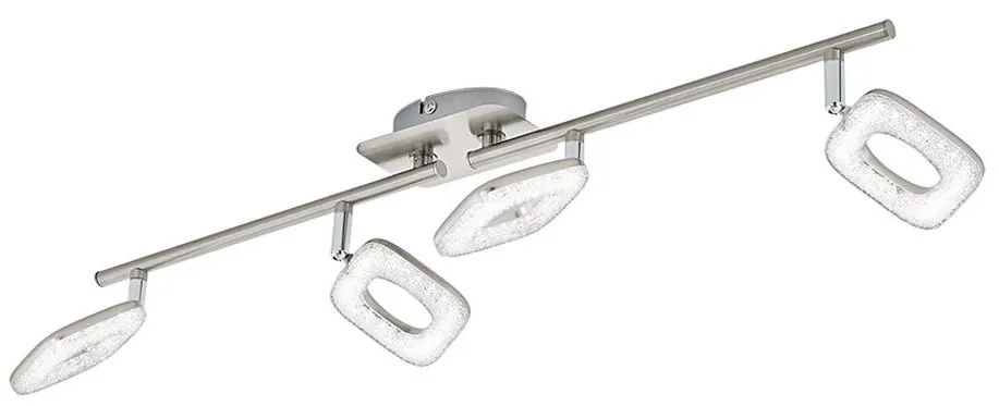Eglo 97004 - LED Bodové svietidlo LITAGO CRYSTAL 4xLED/4W/230V 97004