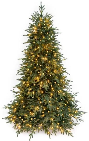 Umelý vianočný stromček 3D Smrek Mohutný 210cm 450LED