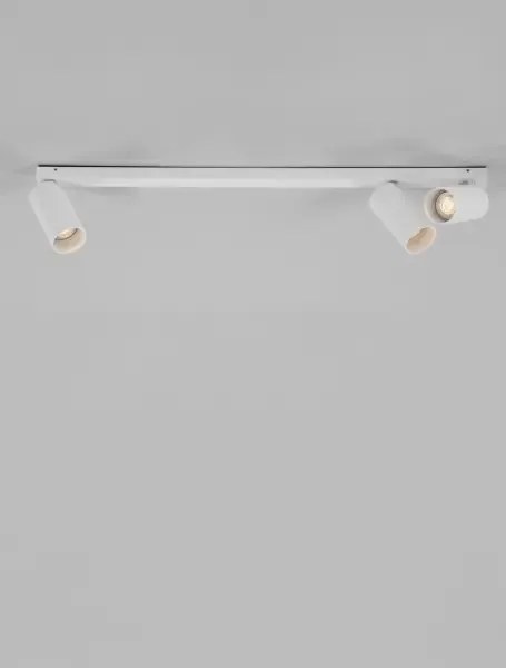 Minimalistické bodové svietidlo Oso 3 Biela