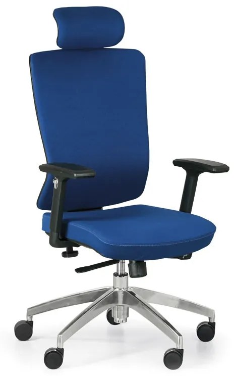 Kancelárska stolička Ned F, modrá
