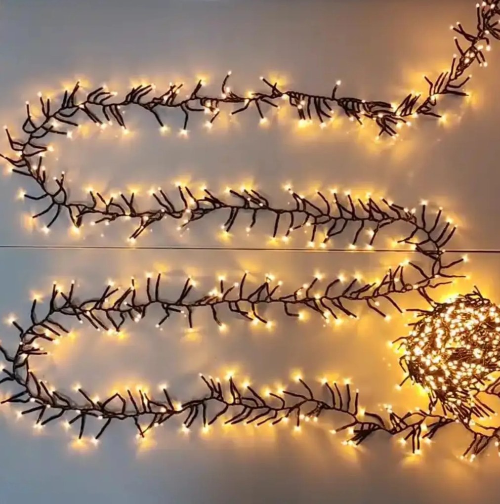 Vianočné svetielka vnútorné teplá biela 500 LED