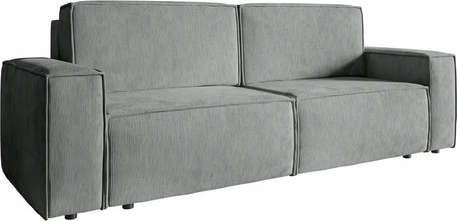 Pohovka trojsedačka Copenhagen (popol čierna)