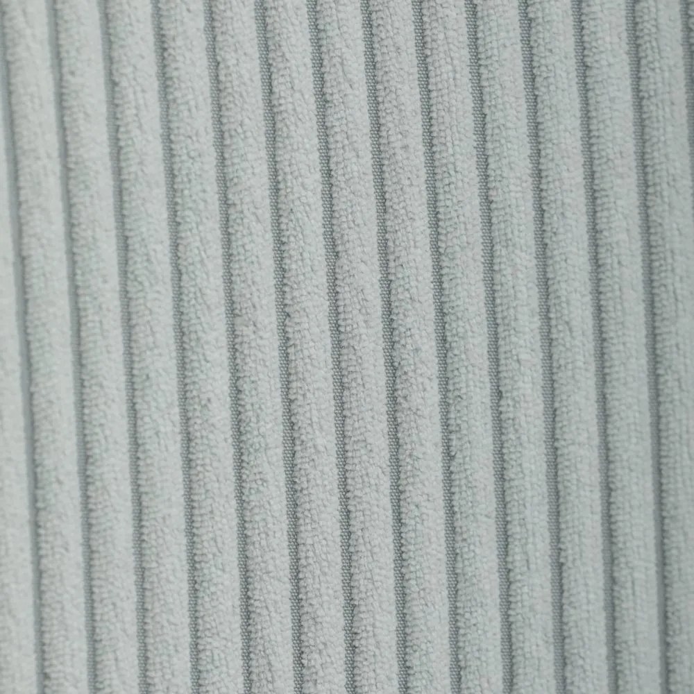 Relaxačné kreslo ušiak s taburetom ROYAL — kov, menčester, mentolová